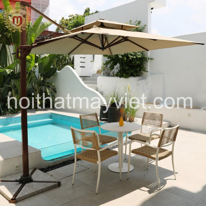 Bàn Ghế Mây Tre Cafe BGCF17